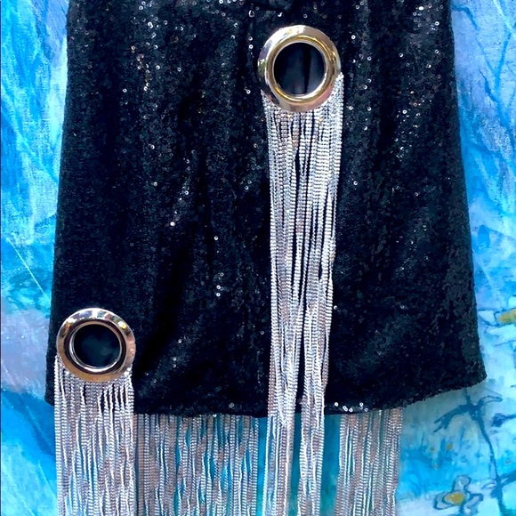 Fascinating edgy skirt by arty designer Germanier - Picture 1 of 8